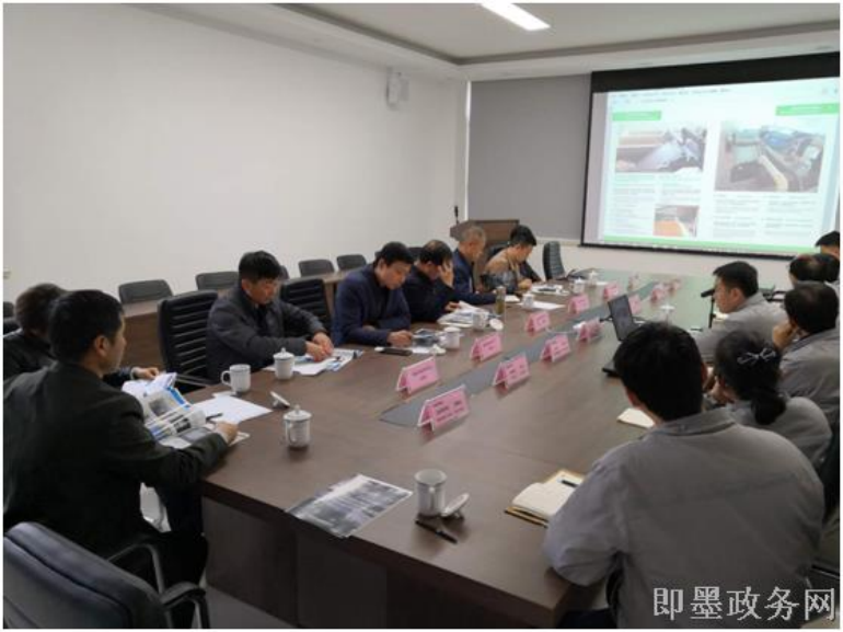 青島市漁技站、鄭州市漁技站一行到即墨參觀調研水產養(yǎng)殖處理相關系統(tǒng)